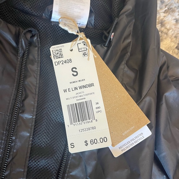 ADIDAS RAIN JACKET - Picture 2 of 6